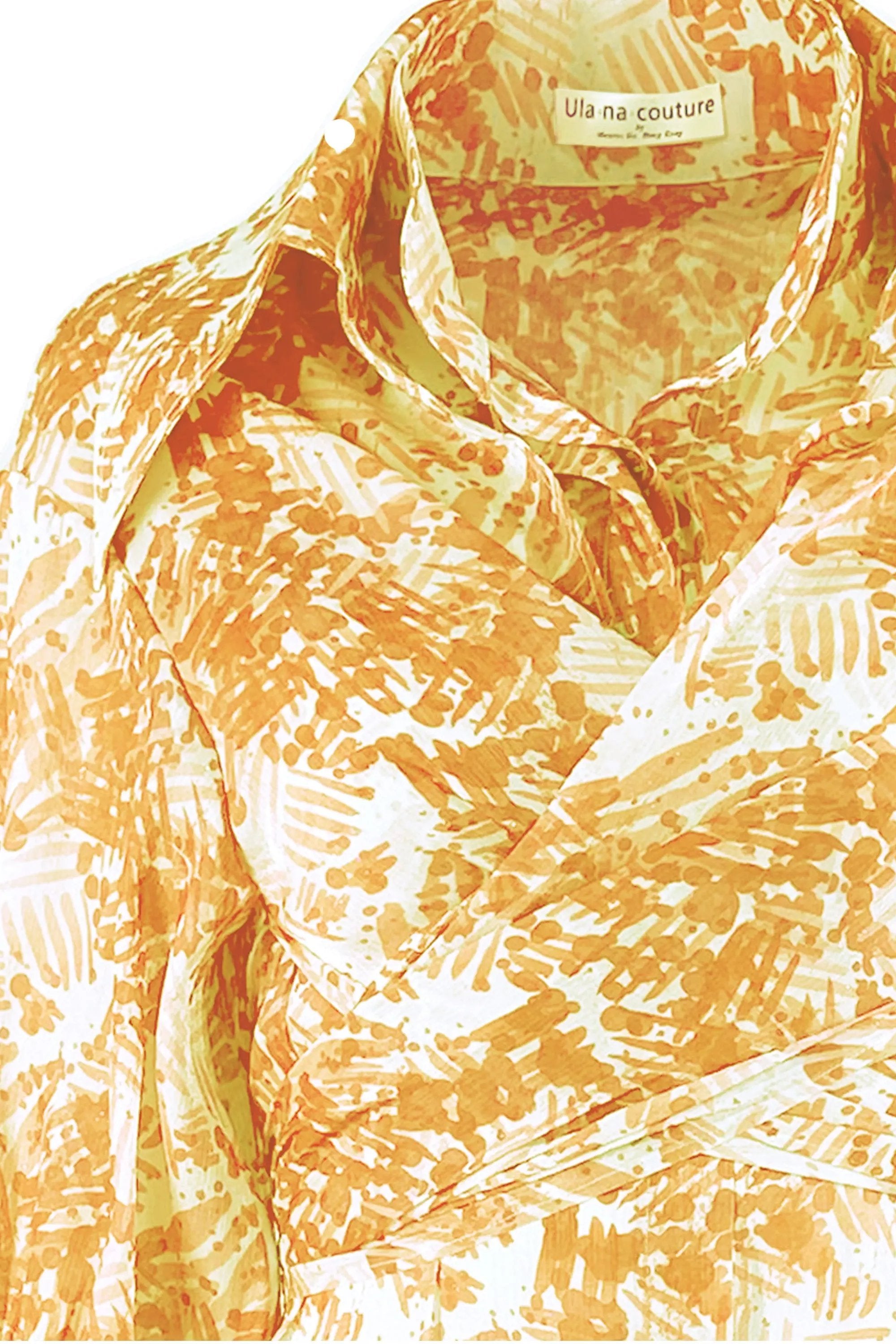 Women's Spring and Summer Stand Collar Belted Vibrant Elegant  Dress ULA